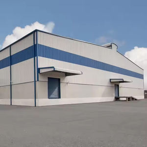 โรงเก็บของโครงสร้างเหล็กอาคารสำนักงานบ้านสำเร็จรูปหรูหรา - Product Image 4