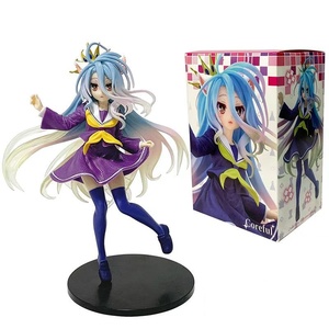 NO GAME NO LIFE Shiro Uniforme avec oreilles de chat Ver. Figurines de la Couronne, décorations de bureau - Product Image 6