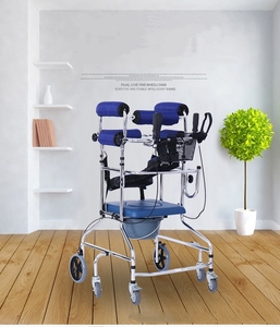 Standing Frame Elderly <strong>Walker</strong> Hemiplegia Rehabilitation Equipment Adult <strong>Walker</strong> Standing Frame for Children&amp;Adult - Product Image 2