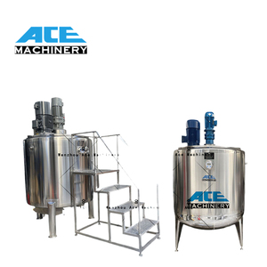 Ace Chemical Top Agitator Tank Máquina mezcladora de yogur de calefacción eléctrica de alto cizallamiento - Product Image 4