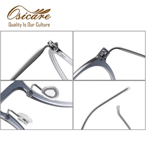 Monture <span class=keywords><strong>de</strong></span> lunettes optiques mixte pour hommes et femmes, en nylon ultra-léger, <span class=keywords><strong>plastique</strong></span> OEM, titane Lindbergh, <span class=keywords><strong>de</strong></span> marque <span class=keywords><strong>de</strong></span> créateur - Product Image 5