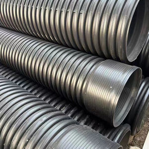 Tuyau d'égout ondulé à double paroi en HDPE SN8/SN10 Tuyau de drainage haute pression de 200 à 800mm. - Product Image 5