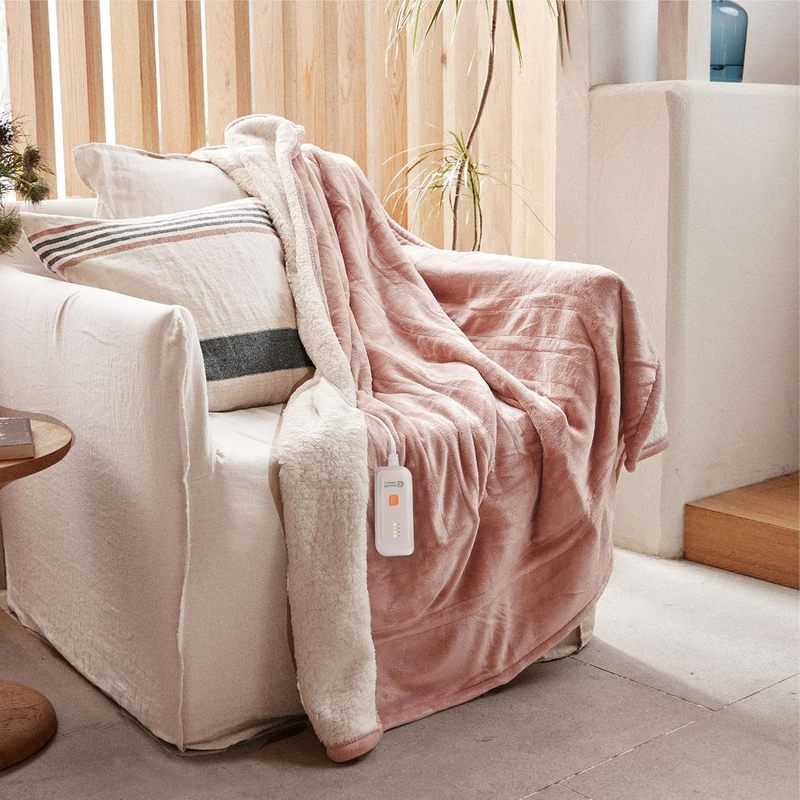 Wholesale Soft Smooth Plush Electric Blanket