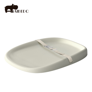 <span class=keywords><strong>Table</strong></span> à <span class=keywords><strong>langer</strong></span> portable moderne Aibedo en mousse PU couleur Morandi avec surface douce pour la peau, pour bébés <span class=keywords><strong>de</strong></span> 3 à 60 mois - Product Image 4