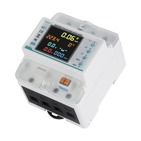 Disjoncteur intelligent triphasé quatre fils SIXWGH Tuya WiFi 4P avec protection de réenclenchement et compteur d'énergie LCD pour usage solaire et industriel
