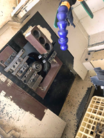 Tour CNC automatique de type suisse TSUGAMI B018-III pour l'usinage de micro-pièces en acier inoxydable, 10000 tr/min, double broche