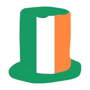 <span class=keywords><strong>Saint</strong></span> <span class=keywords><strong>Patrick</strong></span> Leprechaun Costume Accessoire Ensemble Trèfle Irlandais Vert Carré Chapeau Haut de Forme Barbe pour Fête Cosplay pour St Noël - Product Image 6