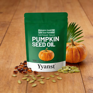 Cápsulas Blandas de Saw Palmetto de Alta Calidad con Aceite de Semilla de Calabaza, Promueve la Salud de la Próstata, Ayuda al Crecimiento del Cabello, Mejora el Sistema Inmunológico - Product Image 1