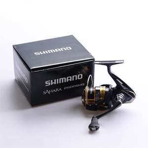 NUEVO 2022 SAHARA FI 500-5000XG Carrete de AR-C SILENTDRIVE HAGANE Gear Aparejos de pesca de agua salada Carrete giratorio - Product Image 5