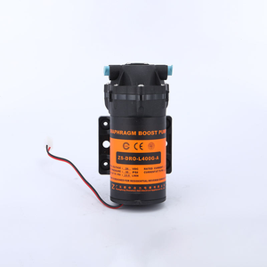 छोटे जल शोधन इकाइयों के लिए 75gpd मिनी रो बूस्टर पंप 24 वी डीसी स्व-सक्शन डायाफ्राम - Product Image 3