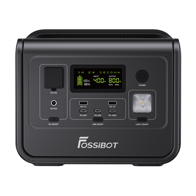 Fossibot Outdoor Portable Energy Storage Power Station Portable Power Station 512Wh 800W