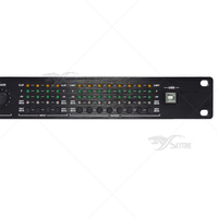 Procesador de Audio Digital Profesional de 4 Entradas y 8 Salidas DSP0408 con Frecuencia de Muestreo de 96KHz para Gestión de Altavoces de Sistema PA