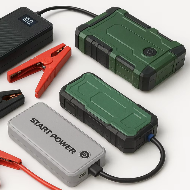 ANY Custom 12V Car Jump Starter Plastic Enclosure Injection Molding TW Made