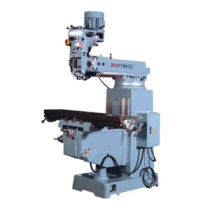 Mesin penggilingan pemotongan yang kuat mesin pengolahan cetakan logam Turret mesin penggilingan Fresadora Universal