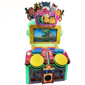 Usado Mengmeng versión en inglés que funciona con monedas tambor jugar música entretenimiento máquina PCB Material tambor Kit juego de mesa - Product Image 5