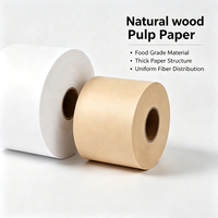 Filtre à café en papier biodégradable écologique en forme de gâteau, design ondulé croisé, tampon filtrant jetable pour la préparation du café filtre