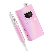 Nouvelle perceuse à ongles à fonction de vitesse préréglée 35K Smart 85W sans brosse et charge de câble USB fichier électronique sans fil pour salon professionnel