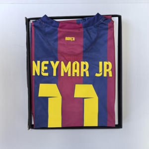 Maillot de football rétro Neymar Jr 11 Barcelone, respirant, édition joueur, réplique exacte, tenue de football - Product Image 1