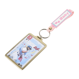 Llavero acrílico de alta calidad para tarjetas de béisbol, fútbol, baloncesto, hockey y golf Fabricante de llavero acrílico gráfico - Product Image 1