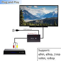 Cable HDM1 a RCA 1080P Full HD, Adaptador AV Compuesto para TV/HDTV/DVD