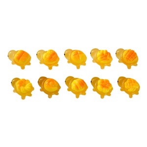 Rainbow Candy Diy Creative Studio – poupée tortue en résine, brille dans le noir, forme d'animal miniature, accessoire de bijoux de collection - Product Image 5