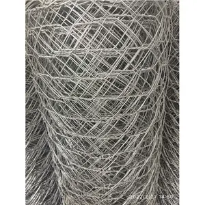 3/4 Inch 1.8m 6ft 20m 22m Galvanized Pvc Coated Chicken Wire Cost