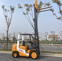 Forklift TCM 3 ton, dengan Desain Ramping, Cocok untuk Berbagai Peralatan Penyimpanan Pabrik dan Gudang.