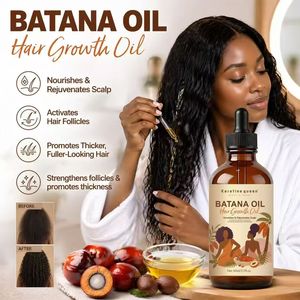 Kit de Shampoing Hydratant à l'Huile de Batana Pure OEM pour Cheveux Bouclés, Sans Sulfate, Soin Capillaire Bio pour Cheveux Naturels Bouclés Type 4 - Product Image 3
