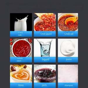 Máquina de llenado horizontal automática/manual para salsa, mantequilla de cacahuete, miel, mermelada, crema, aceite, envasado en vasos y bolsas, con componente de motor principal - Product Image 6