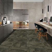 Dalles de moquette en boucle 100 % polypropylène LKHY, résistantes aux taches et adaptées aux animaux domestiques, pour bureaux et espaces commerciaux