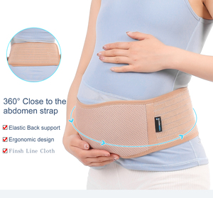 Cinturón Abdominal Médico para Embarazo Maternidad Soporte PARA EL Vientre Alivio <span class=keywords><strong>de</strong></span> Postura Ajustable Cinturón <span class=keywords><strong>de</strong></span> Soporte para Embarazo Maternidad - Product Image 3
