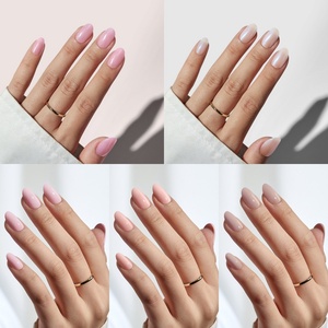 BTArtbox 30pcs Short Press on Nails Supplies Wholesale High Quality Solid Color Artificial Fake Nails Soft Gels Nails Press on - Product Image 2