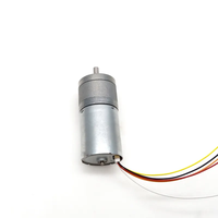 Moteur CC sans balais GM25-2430 à longue durée de vie, faible bruit, 12V 24V, moteur à engrenages CC, moteur à engrenages droits pour appareils électroménagers