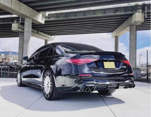 Chất Lượng Cao Cơ Thể Kit Đối Với <span class=keywords><strong>Mercedes</strong></span>-Benz S-Class W223 Nâng Cấp B Phong Cách Tự Động Phần Phía Trước Lip Phía Sau Khuếch Tán Tuyere Sợi <span class=keywords><strong>Carbon</strong></span> Tự Động - Product Image 5