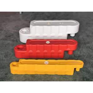 Barriera per Pista di Go-Kart con Telecomando, Recinzione Mobile per Gare, Controllo della Folla, Barriera Stradale in Plastica per Interni - Product Image 4