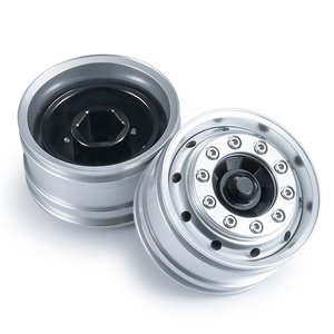 Jantes avant Beadlock en alliage métallique pour camion tracteur RC <span class=keywords><strong>1</strong></span>/<span class=keywords><strong>14</strong></span> T a 56, pièce de mise à niveau pour véhicule tout-terrain - Product Image 2