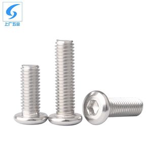 Tornillos de Cabeza Plana con Rosca Interna Hexagonal de Acero Inoxidable 304, Tornillos para Muebles con Cabeza Hexagonal Biselada, Conectores para Madera - Product Image 3
