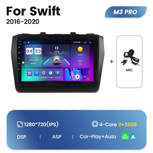 Mekede M6 Pro <span class=keywords><strong>Android</strong></span> 12 QLED Xe Đa Phương Tiện Hệ Thống Âm Thanh Cho Suzuki <span class=keywords><strong>Swift</strong></span> 2016 2020 9Inch - Product Image 3