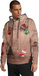 Conjunto de Sudadera con Capucha y Sudadera de Hombre con Estampado Animal Digital 3D Personalizado de Fitspi, Ropa de Moda - Product Image 3
