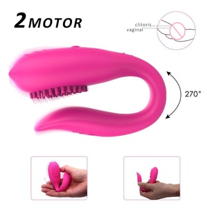 Vibrateur portable pour femmes, télécommande, jouets pour adultes, pour <span class=keywords><strong>clitoris</strong></span>, point G, culotte vibrante, gode - Product Image 4