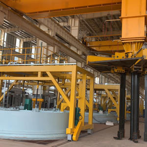 Four industriel de type pit avec 380V, température maximale de 1250°C, bandes de résistance ondulées de 20m et murs de four suspendus - Product Image 3