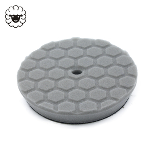 Almohadillas de pulido de detalles automáticos de espuma gris de 5 pulgadas, pulido de automóviles OEM personalizable para carrocerías de automóviles, forma cónica abrasiva Extra gruesa - Product Image 2