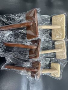 Spazzole in bambù per la toelettatura degli animali domestici con pettine districante e manico in legno, strumenti per infeltrimento con aghi, spazzola con punte in acciaio inossidabile - Product Image 4