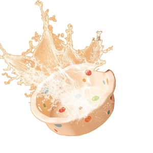 Ciotola in Ceramica da 6 Pollici con Motivo a Pois e Bordo in Pizzo per <span class=keywords><strong>Cibo</strong></span> e Acqua di Cani e Gatti, Adatta a Microonde e Lavastoviglie - Product Image 5