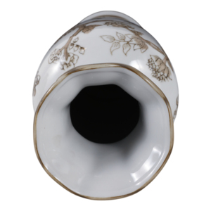 Vaso decorativo in ceramica con disegno di uccelli e rampicanti per l'arredamento della casa, perfetto vaso per fiori per camera da letto e soggiorno - Product Image 6