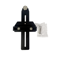 Gabarit d'installation multifonctionnel pour portes d'armoires industrielles en aluminium, guide de perçage pour charnières, pour armoires suspendues/murales, outil de menuiserie