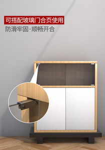 Iron Furniture Hinge Modern Design Durable Easy Installation Hospital School Use Bedroom Kitchen Bathroom Living Room Half - Product Image 2