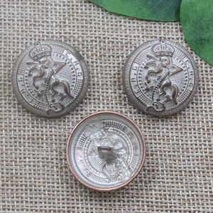 Nhà Sản Xuất Chất Lượng Cao 25 Mét Mô Hình Ngựa Hợp Kim Kim Loại Shank Tay May Nút Cho Áo - Product Image 5