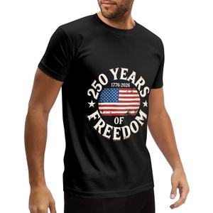 Camiseta Co. <span class=keywords><strong>Merica</strong></span> - Camiseta Patriótica de Verano para Hombre, 100% Algodón, Estilo Casual, con Diseño Patriótico de EE. UU. para el 4 de Julio - Product Image 2