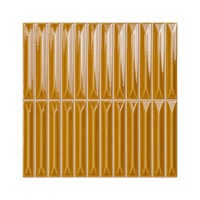 Azulejo Cerámico Muscat Honey de 4x4 Pulgadas con Acabado Brillante para Pared y Piso